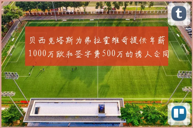 贝西克塔斯为弗拉霍维奇提供年薪1000万欧和签字费500万的诱人合同
